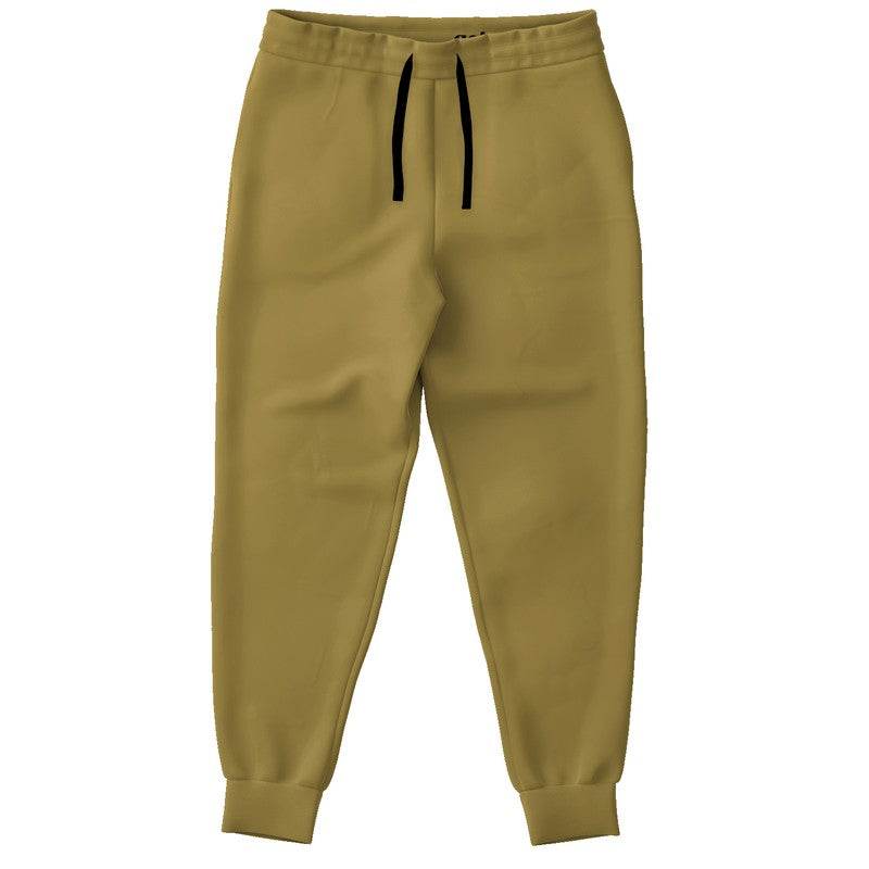 Medium-Dark Muted Yellow Joggers (Y-MU-MD) - Front