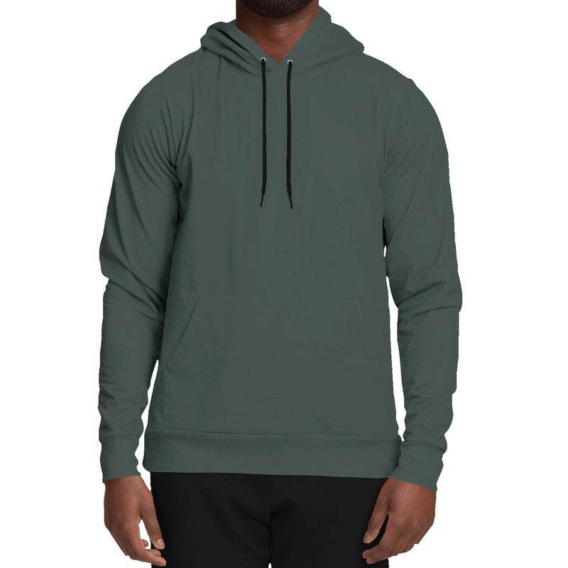 Medium-Dark Neutral Blue-Green Hoodie (BG-NE-MD) - Man Front