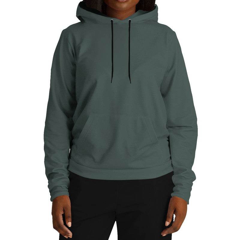 Medium-Dark Neutral Blue-Green Hoodie (BG-NE-MD) - Woman Front