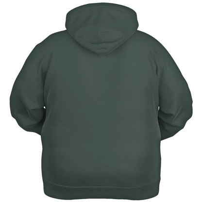 Medium-Dark Neutral Blue-Green Hoodie PLUS (BG-NE-MD) - Ghost Back PLUS