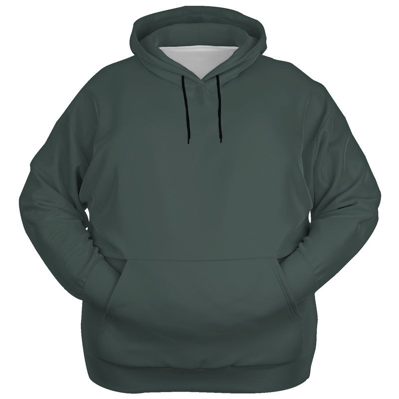 Medium-Dark Neutral Blue-Green Hoodie PLUS (BG-NE-MD) - Ghost Front PLUS