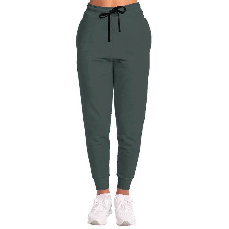 Medium-Dark Neutral Blue-Green Joggers (CBG2-NE-MD) - Woman Front