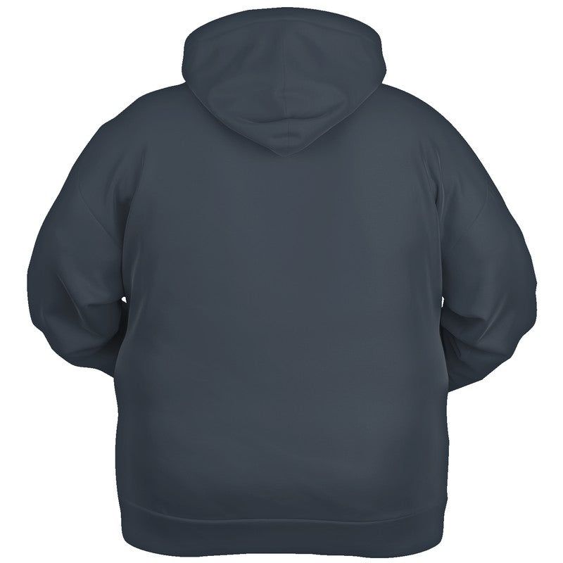 Medium-Dark Neutral Blue Hoodie PLUS (IB2-NE-MD) - Ghost Back PLUS