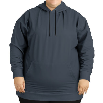 Medium-Dark Neutral Blue Hoodie PLUS (IB2-NE-MD) - Woman Front PLUS