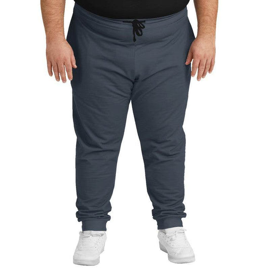 Medium-Dark Neutral Blue Joggers PLUS (IB2-NE-MD) - Man Front PLUS