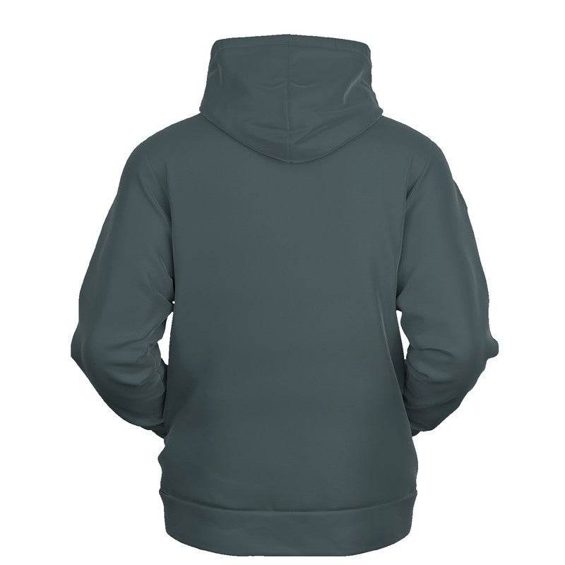 Medium-Dark Neutral Cyan Hoodie (C-NE-MD) - Ghost Back