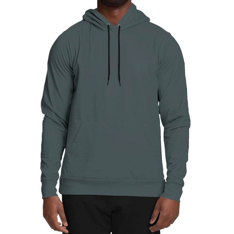 Medium-Dark Neutral Cyan Hoodie (C-NE-MD) - Man Front
