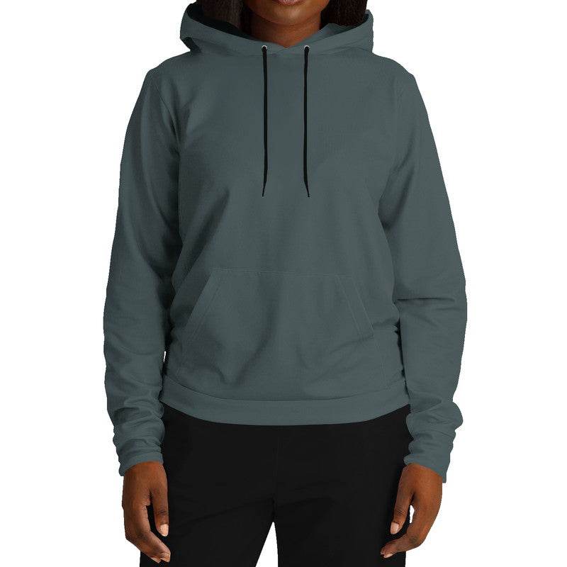 Medium-Dark Neutral Cyan Hoodie (C-NE-MD) - Woman Front
