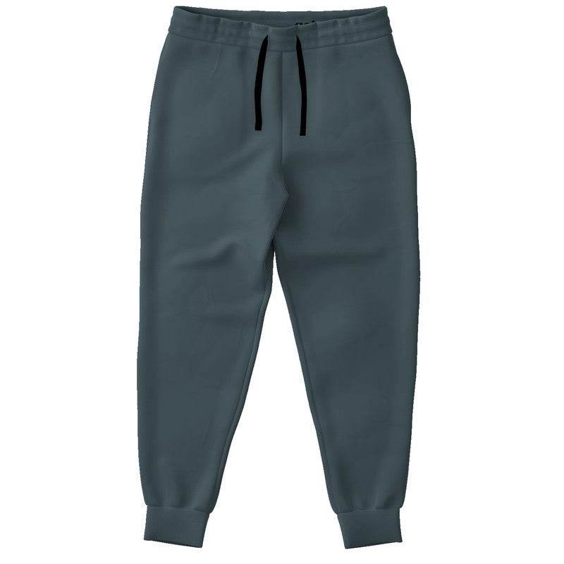 Medium-Dark Neutral Cyan Joggers (BC2-NE-MD) - Front