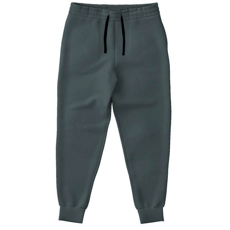Medium-Dark Neutral Cyan Joggers (C-NE-MD) - Front