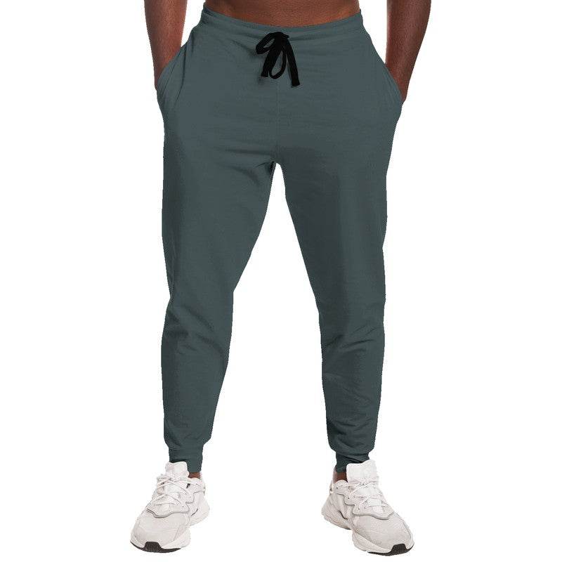 Medium-Dark Neutral Cyan Joggers (C-NE-MD) - Man Front