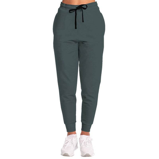 Medium-Dark Neutral Cyan Joggers (C-NE-MD) - Woman Front