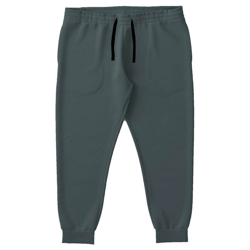 Medium-Dark Neutral Cyan Joggers PLUS (C-NE-MD) - Front PLUS