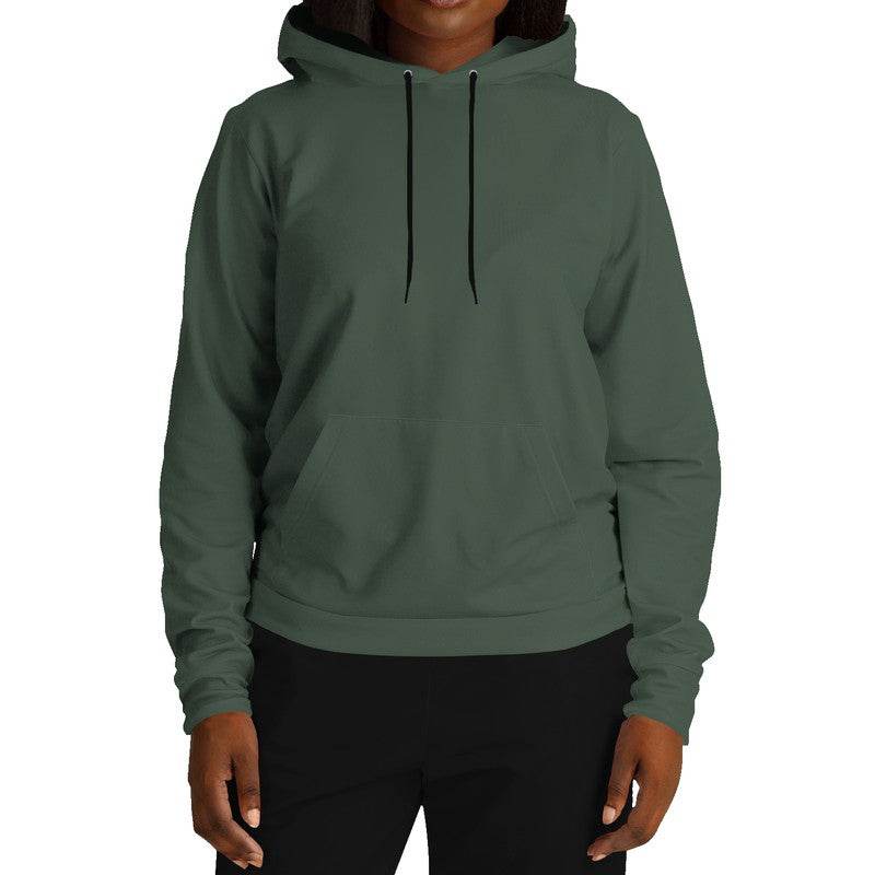 Medium-Dark Neutral Green Hoodie (G-NE-MD) - Woman Front