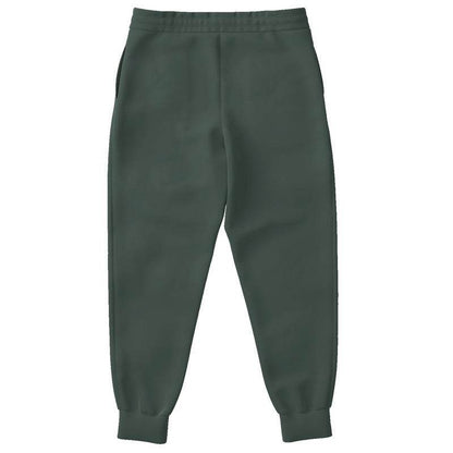 Medium-Dark Neutral Green Joggers (BGG2-NE-MD) - Back