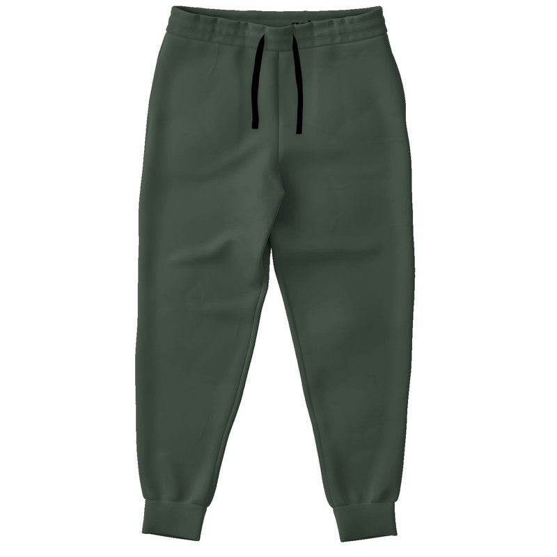 Medium-Dark Neutral Green Joggers (G-NE-MD) - Front