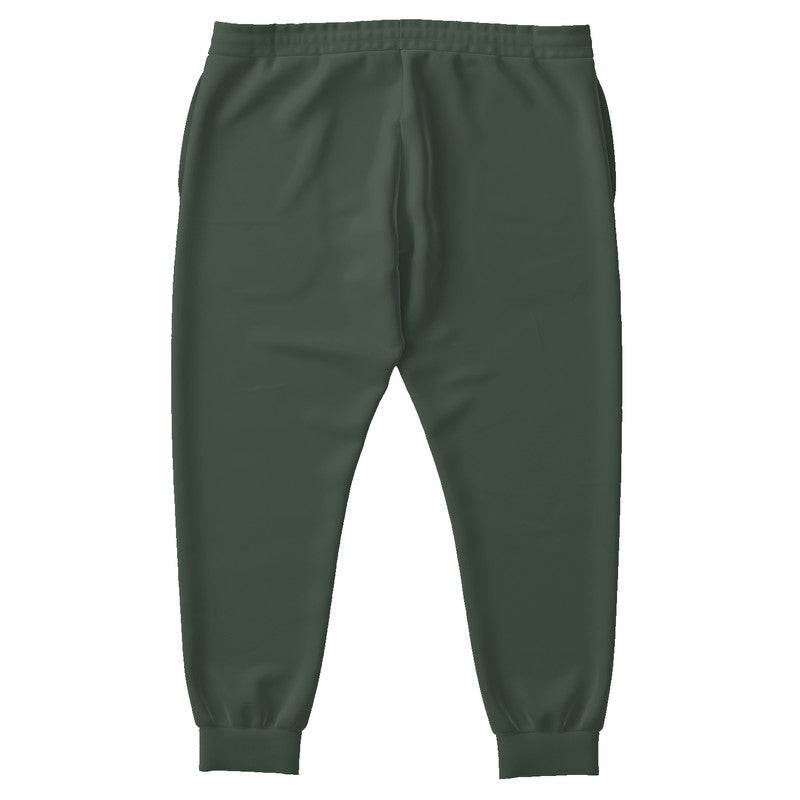 Medium-Dark Neutral Green Joggers PLUS (G-NE-MD) - Back PLUS