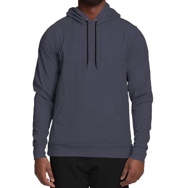 Medium-Dark Neutral Indigo Hoodie (PUI2-NE-MD) - Man Front