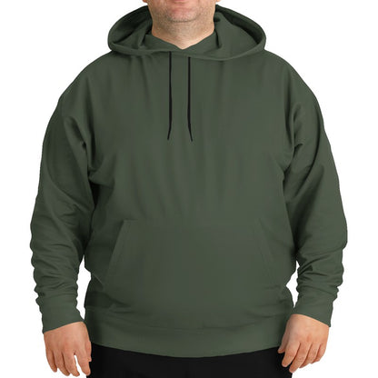 Medium-Dark Neutral Lime Hoodie PLUS (GL2-NE-MD) - Man Front PLUS