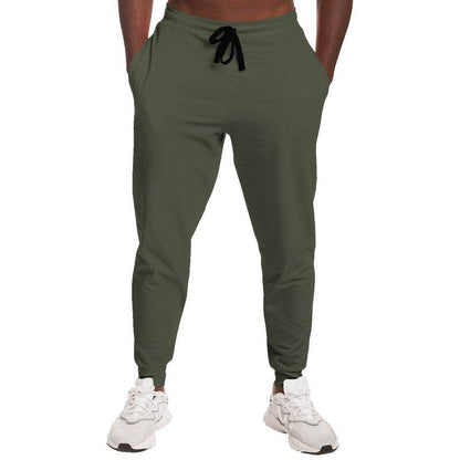Medium-Dark Neutral Lime Joggers (L-NE-MD) - Man Front