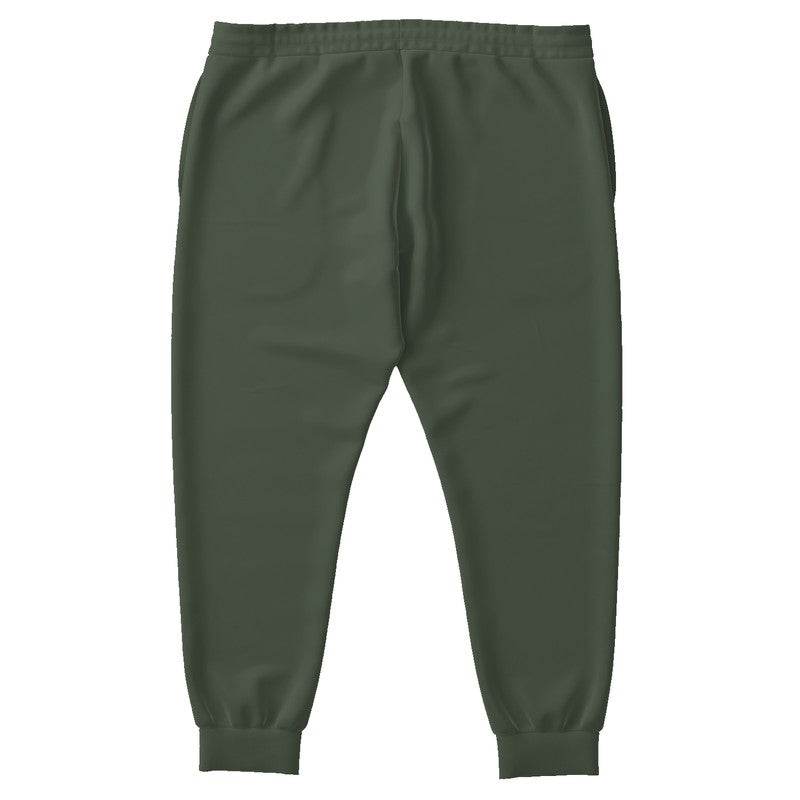 Medium-Dark Neutral Lime Joggers PLUS (GL2-NE-MD) - Back PLUS