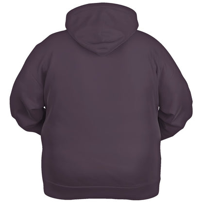 Medium-Dark Neutral Magenta Hoodie PLUS (M-NE-MD) - Ghost Back PLUS