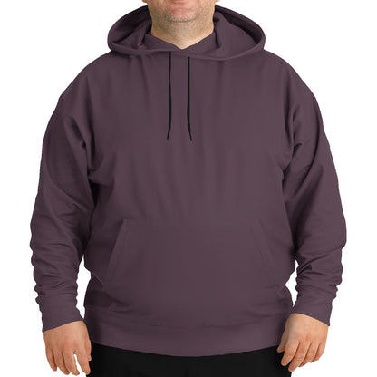 Medium-Dark Neutral Magenta Hoodie PLUS (PIM2-NE-MD) - Man Front PLUS