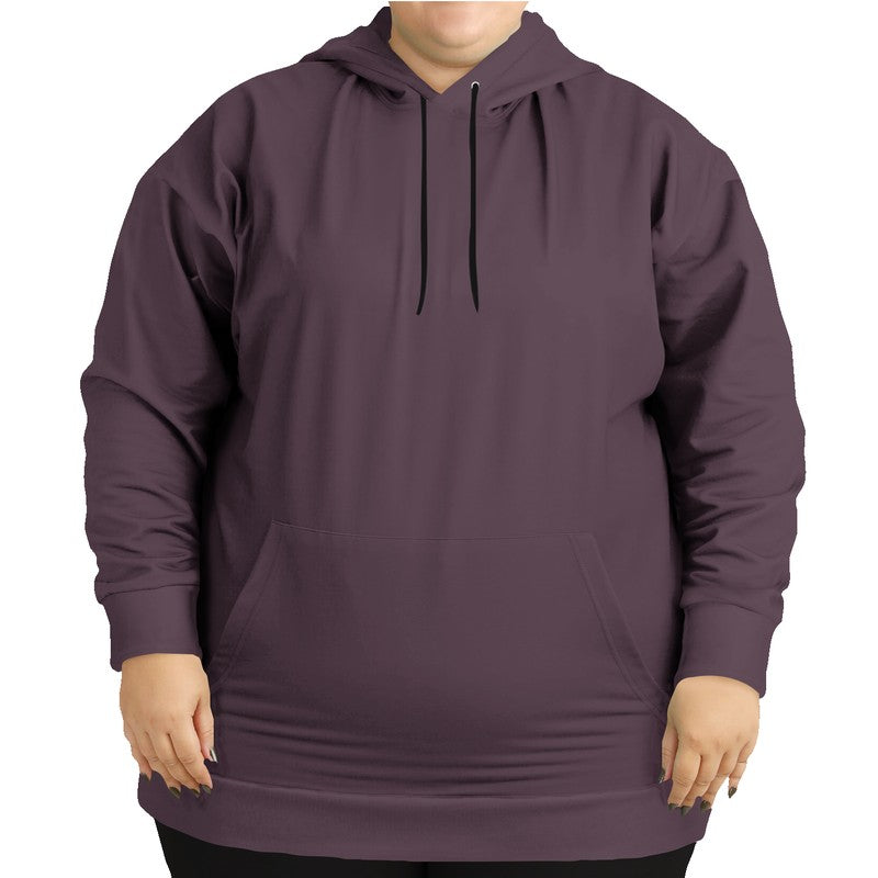 Medium-Dark Neutral Magenta Hoodie PLUS (PIM2-NE-MD) - Woman Front PLUS