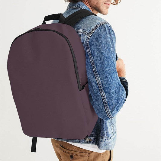 Medium-Dark Neutral Magenta Waterproof Backpack (PIM2-NE-MD) - Man CloseUp