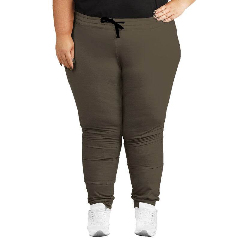 Medium-Dark Neutral Orange Joggers PLUS (YO2-NE-MD) - Woman Front PLUS