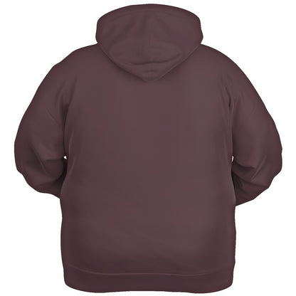 Medium-Dark Neutral Pink Hoodie PLUS (PI-NE-MD) - Ghost Back PLUS
