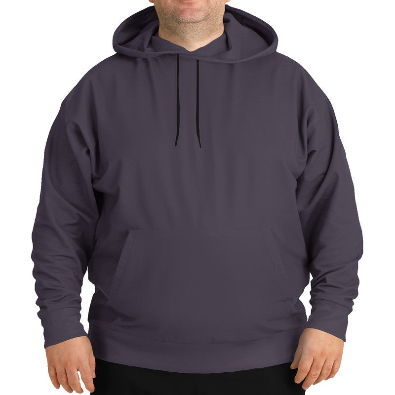 Medium-Dark Neutral Purple Hoodie PLUS (MPU2-NE-MD) - Man Front PLUS