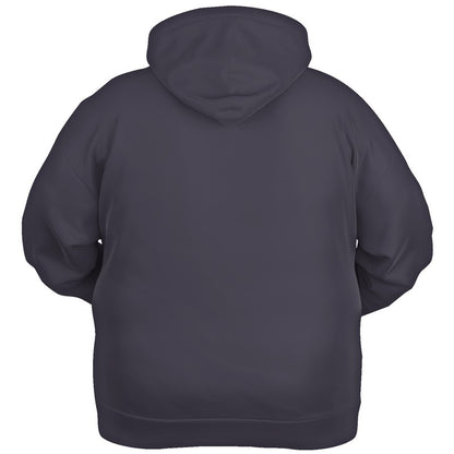 Medium-Dark Neutral Purple Hoodie PLUS (PU-NE-MD) - Ghost Back PLUS
