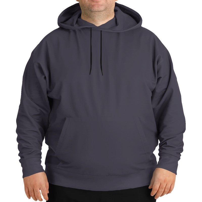 Medium-Dark Neutral Purple Hoodie PLUS (PU-NE-MD) - Man Front PLUS