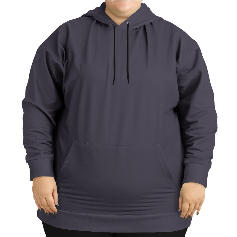 Medium-Dark Neutral Purple Hoodie PLUS (PU-NE-MD) - Woman Front PLUS