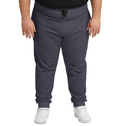 Medium-Dark Neutral Purple Joggers PLUS (PU-NE-MD) - Man Front PLUS