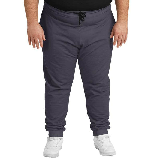 Medium-Dark Neutral Purple Joggers PLUS (PU-NE-MD) - Man Front PLUS
