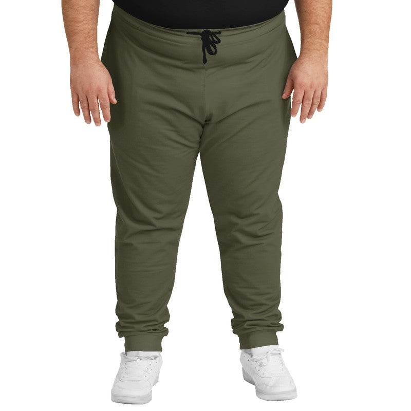 Medium-Dark Neutral Yellow Joggers PLUS (LY2-NE-MD) - Man Front PLUS