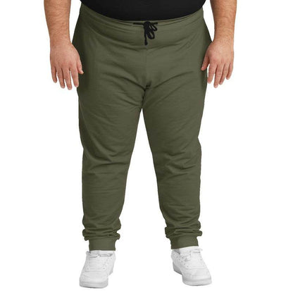 Medium-Dark Neutral Yellow Joggers PLUS (LY2-NE-MD) - Man Front PLUS