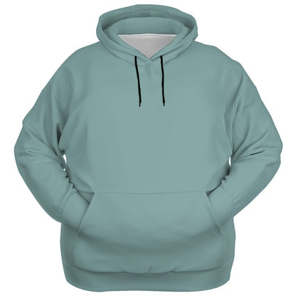 Medium-Light Fully-Muted Blue-Green Hoodie PLUS (CBG2-FM-ML) - Ghost Front PLUS