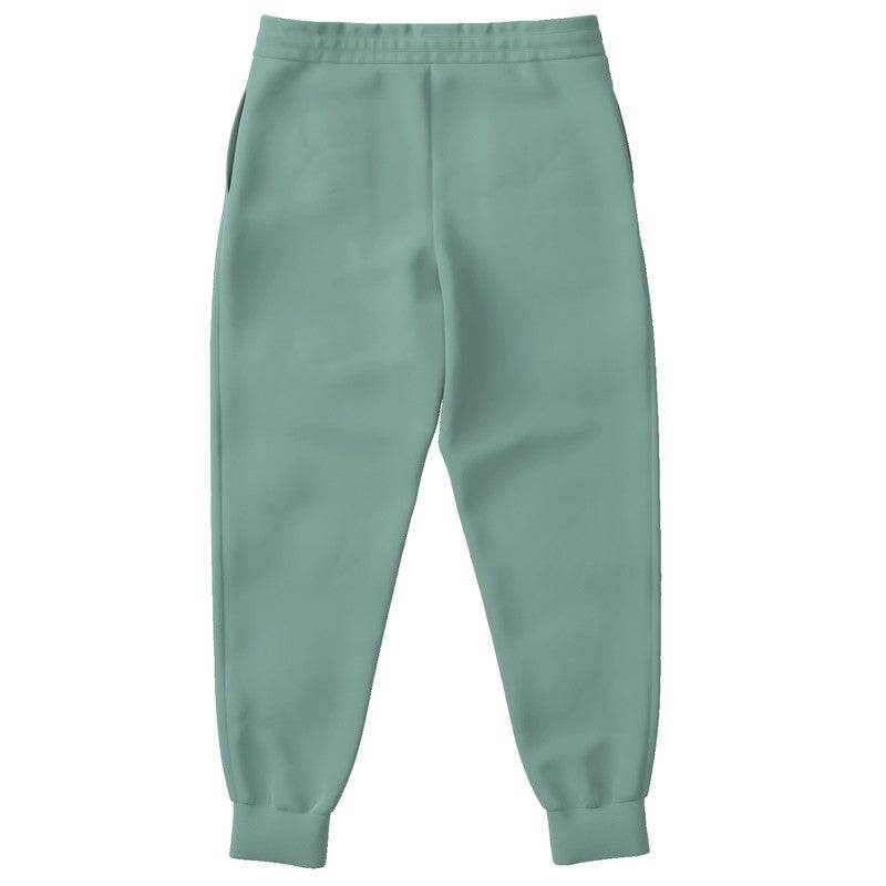 Medium-Light Fully-Muted Blue-Green Joggers (BG-FM-ML) - Back