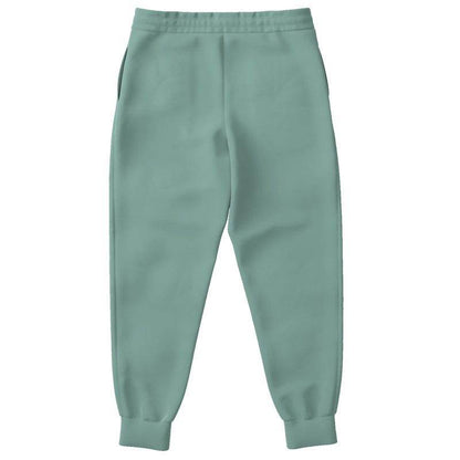 Medium-Light Fully-Muted Blue-Green Joggers (BG-FM-ML) - Back