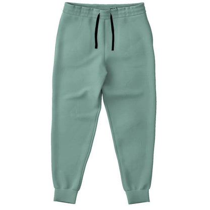 Medium-Light Fully-Muted Blue-Green Joggers (BG-FM-ML) - Front