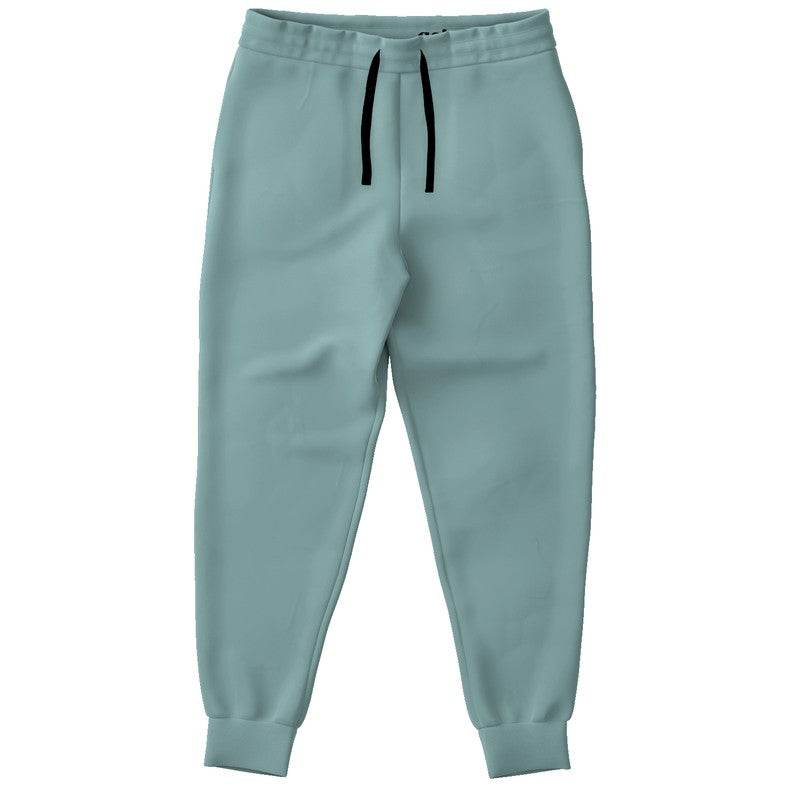 Medium-Light Fully-Muted Blue-Green Joggers (CBG2-FM-ML) - Front