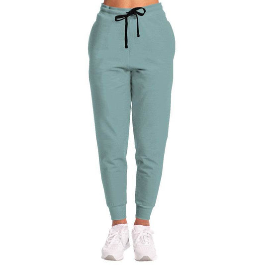 Medium-Light Fully-Muted Blue-Green Joggers (CBG2-FM-ML) - Woman Front