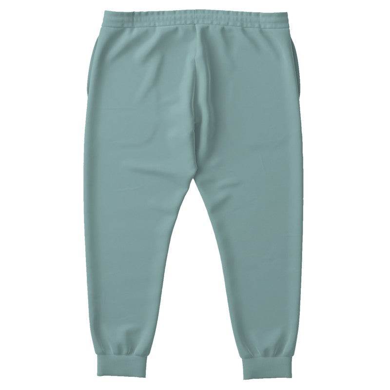Medium-Light Fully-Muted Blue-Green Joggers PLUS (CBG2-FM-ML) - Back PLUS