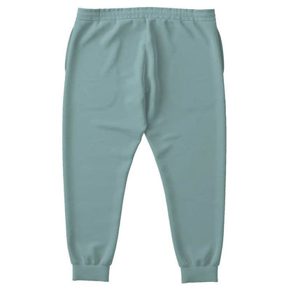 Medium-Light Fully-Muted Blue-Green Joggers PLUS (CBG2-FM-ML) - Back PLUS
