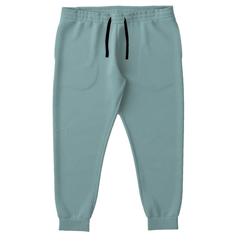 Medium-Light Fully-Muted Blue-Green Joggers PLUS (CBG2-FM-ML) - Front PLUS