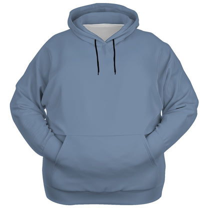 Medium-Light Fully-Muted Blue Hoodie PLUS (IB2-FM-ML) - Ghost Front PLUS