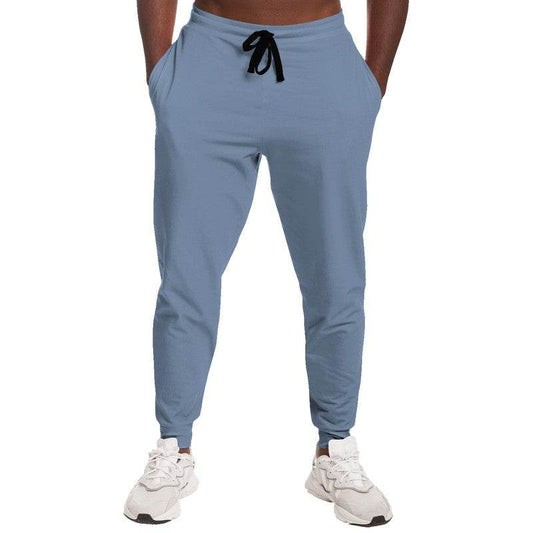 Medium-Light Fully-Muted Blue Joggers (IB2-FM-ML) - Man Front